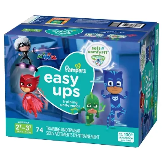 Pampers Easy Ups Boys' PJ Masks Training Underwear - (Select Size and Count) image {8}