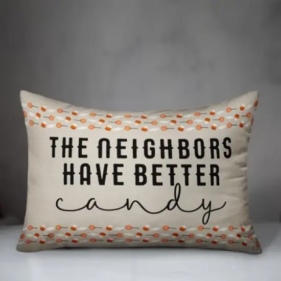 Creative Products Neighbors Have Better Candy 20 x 14 Indoor / Outdoor Pillow image {2}
