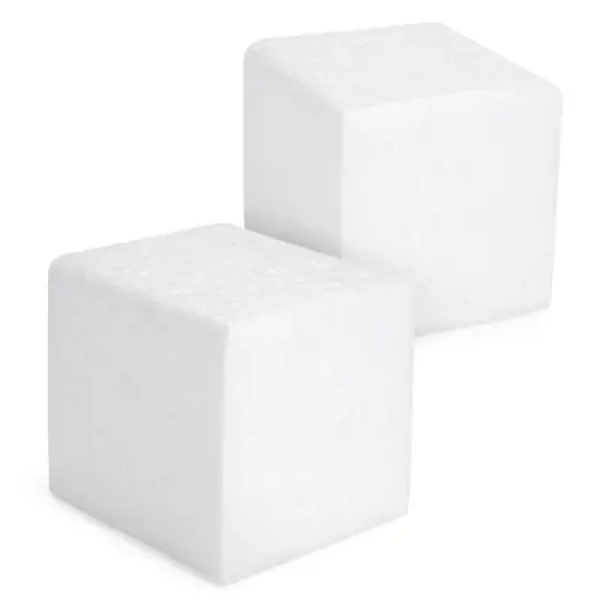Genie Crafts 36 Pack Foam Cubes and Square Blocks for Crafts, School Projects, Sculpture, Modeling, 2 x 2 x 2 In" image {7}