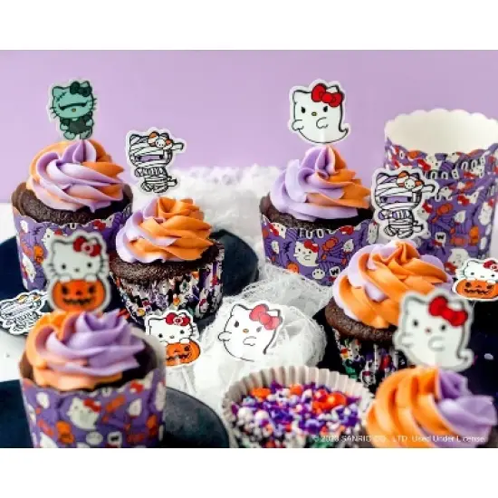 Handstand Kitchen Sanrio Hello Kitty Halloween 37-Piece Cupcake Party Set image {4}