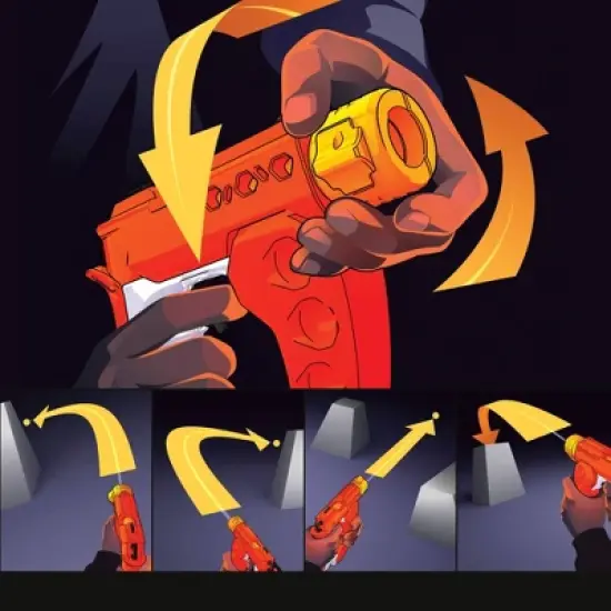 NERF Rival Sideswipe XXI-1200 Blaster image {4}