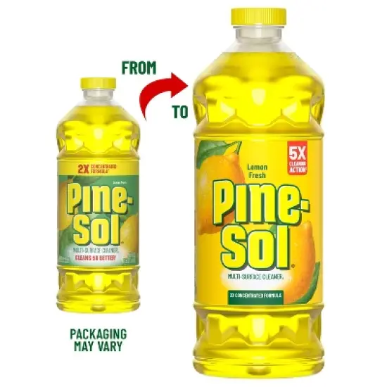 Pine-Sol Lemon Fresh All Purpose Cleaner - 48 fl oz image {2}