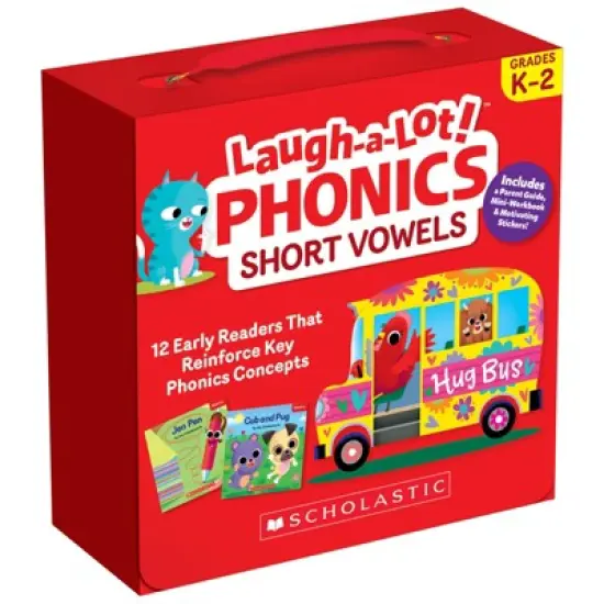 Scholastic Laugh-A-Lot Phonics: Short Vowels (Parent Pack) image {1}