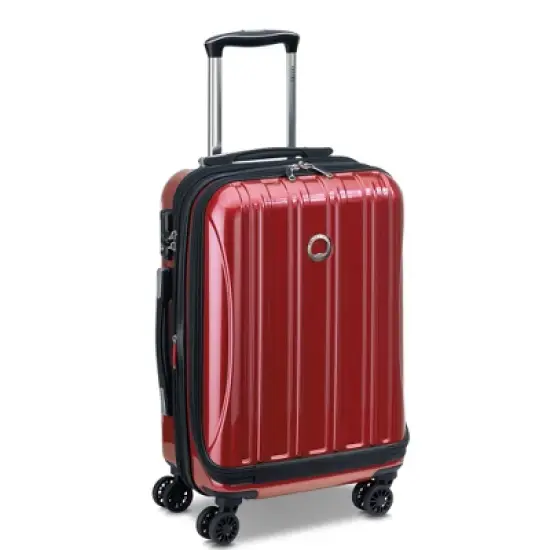 DELSEY Paris Aero Hardside Carry On Spinner Suitcase - Red image {11}