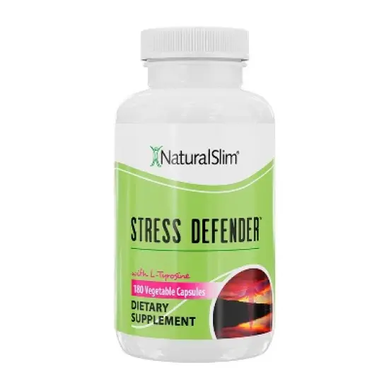 NaturalSlim Stress Defender - Stress Relief Supplement, 180 Capsules image {2}