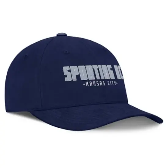 MLS Sporting Kansas City Structured Hat: Cotton, Easy-Close Fastener, Tagless Design image {2}