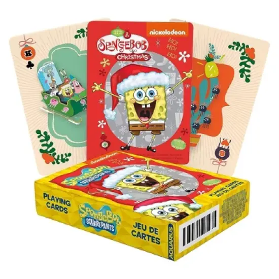 Aquarius Puzzles SpongeBob SquarePants Holidays Playing Cards image {3}