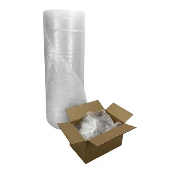 UOFFICE 48" Wide Small Bubble Roll x 350'- with 3/16" Sized Bubbles image {8}