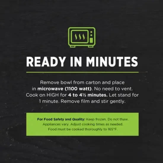 Gardein Ultimate Frozen Vegan Bowl Be'f & Broccoli - 8oz image {5}