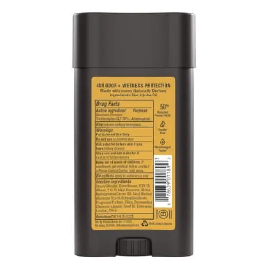 Every Man Jack Men's Solid Antiperspirant & Deodorant Sandalwood - 2.6oz image {8}