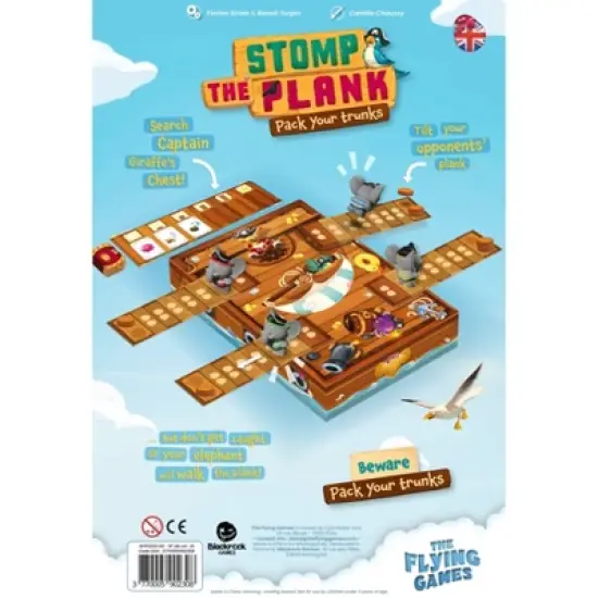 Ravensburger Stomp the Plank Board Game image {1}