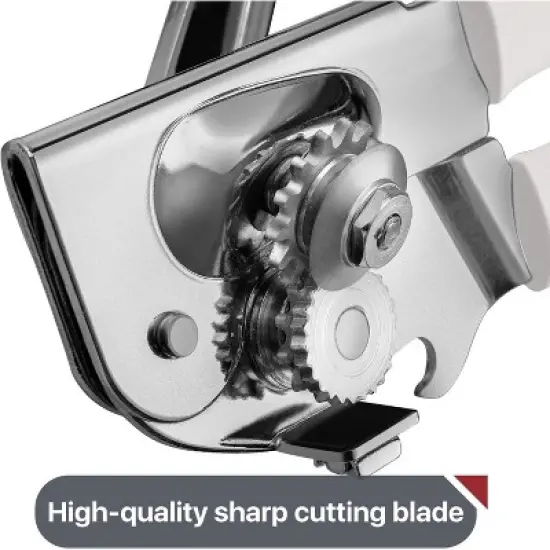 Hand Crank Can Opener Manual Heavy Duty with Comfortable Extra-long Handles image {2}