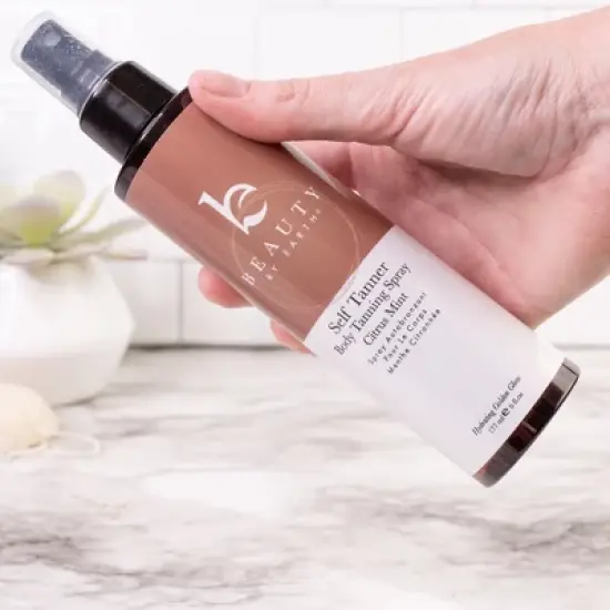 Beauty by Earth Self Tanning Body Spray, 6oz image {8}