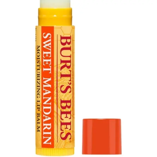Burt's Bees Moisturizing Lip Balm - Sweet Mandarin - 0.15oz image {1}