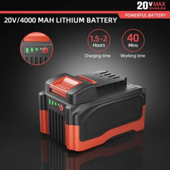 SUGIFT 20V PowerShare 20" Cordless Hedge Trimmer image {5}