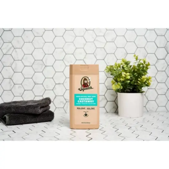 DR. SQUATCH Men's Natural Non-Exfoliating Body Wash - Coconut Castaway - 14 fl oz image {5}