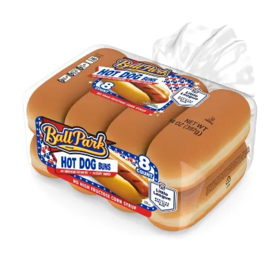 Ball Park Hot Dog Buns - 14oz/8pk image {8}