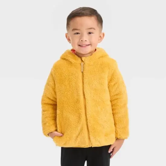 Toddler Reversible Cozy Puffer Jacket - Cat & Jack&trade; image {2}