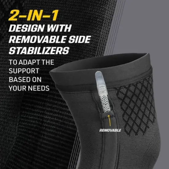 FUTURO Premium Compression Knee Sleeve with Stabilizers image {3}