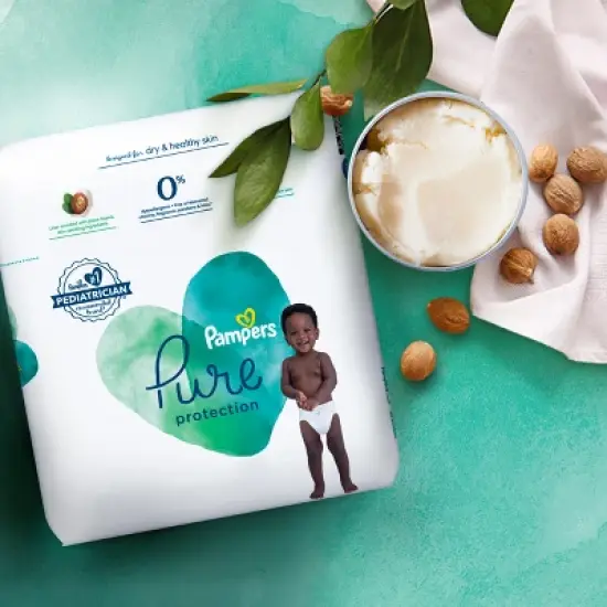 Pampers Pure Protection Diapers - (Select Size and Count) image {1}