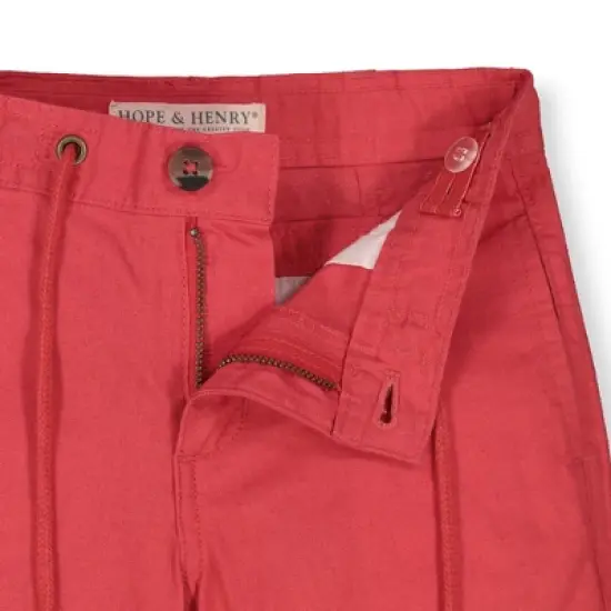 Hope & Henry Boys' Relaxed Linen Short, Infant image {2}