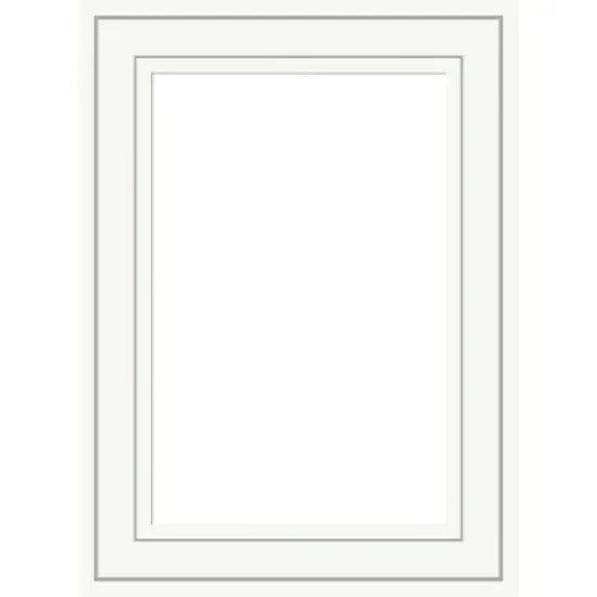 Amanti Art Craftsman White Framed Dry Erase Magnetic Board image {9}