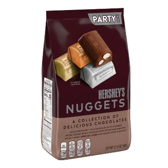 Hershey's Nuggets Assorted Chocolate Candy Mix - 31.5oz image {1}