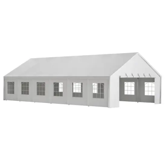 20x40 FT Heavy Duty Party Tent,Large Wedding Event Canopy Gazebo with Removable Sidewalls,Waterproof UV-Proof Cover-Maison Boucle image {2}