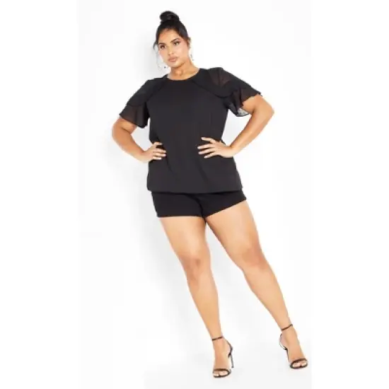 Women's Plus Size TOP CLARA | CITY CHIC image {3}