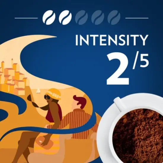 Lavazza Costiera Gran Aroma Ground Coffee, Light Roast, 100% Arabica, 12 oz Bag (Pack of 6) image {5}