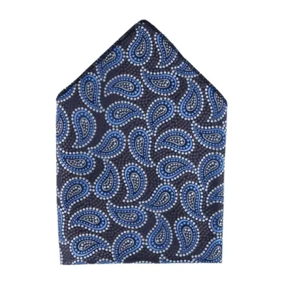 CTM Men's Classic Paisley Tie and Pocket Square image {3}