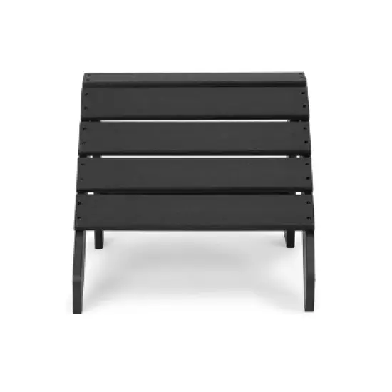 5pk Plastic Resin Adirondack Chair with Side Table & Ottoman - EDYO LIVING
 image {10}