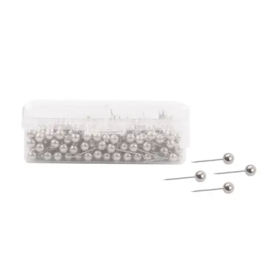 Unique Bargains Round Head Push Pins for Home Office Bulletin Board Crafts 500 Pcs image {13}