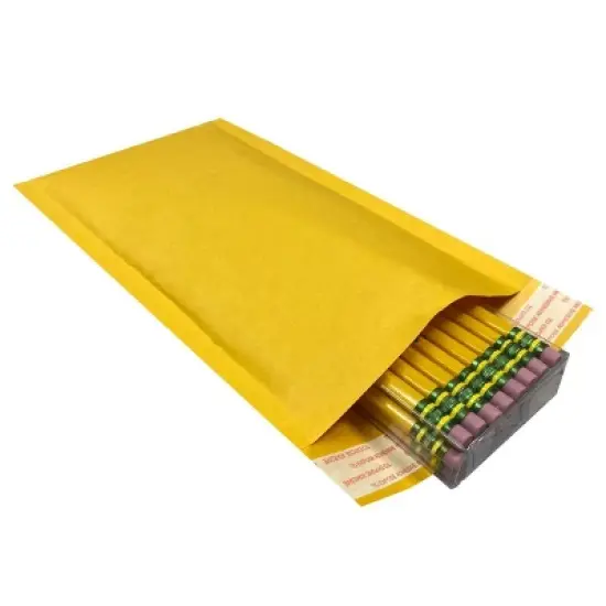 UOFFICE Pack of 2000 Kraft Bubble Mailers 5" x 10" - #00 Self-Seal Padded Envelopes image {7}