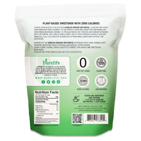 Durelife Organic Erythritol image {1}