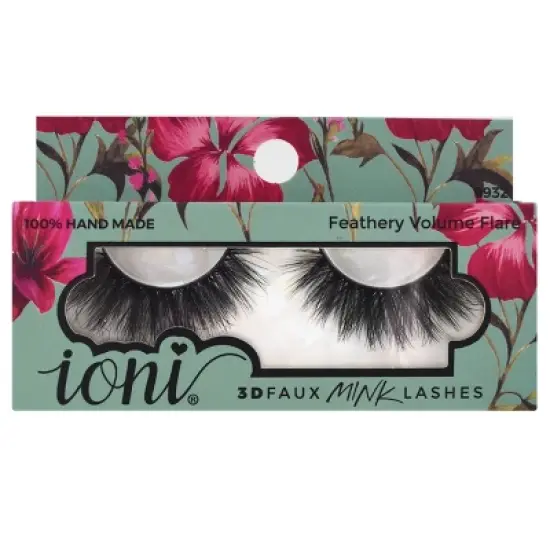 IONI Collector's Premium Edition 3D Faux Mink Lash Feathery Volume Flare (Pack of 12) image {3}
