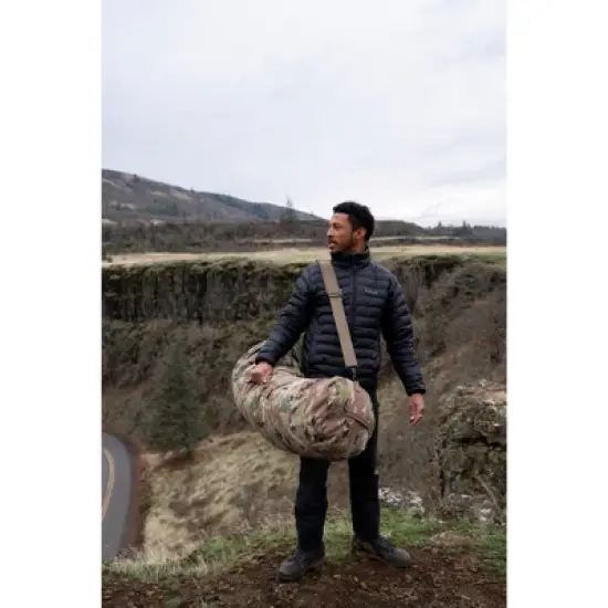 Stansport Zippered Canvas Deluxe Duffel Bag - Camo image {5}