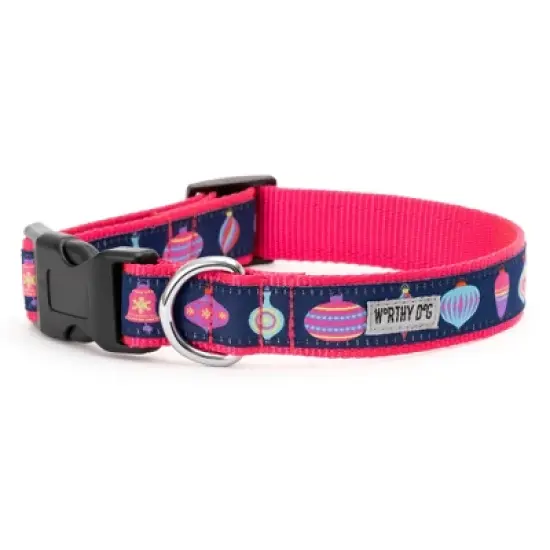 The Worthy Dog Vintage Ornaments Dog Collar image {4}