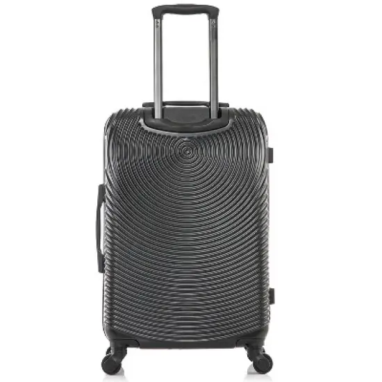 DUKAP Inception Lightweight Hardside Large Checked Spinner Suitcase image {8}