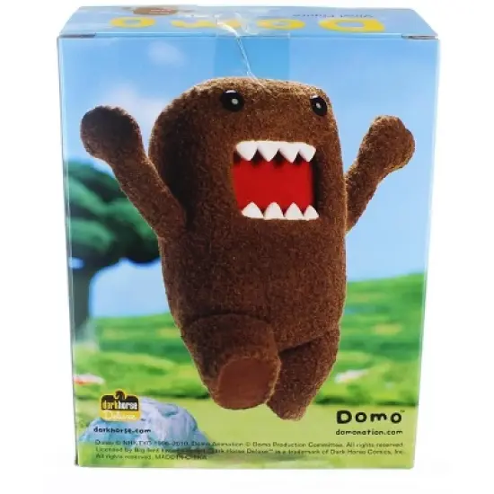 Dark Horse Comics Domo 4" Vinyl Figure: Flocked Lime Soda image {1}