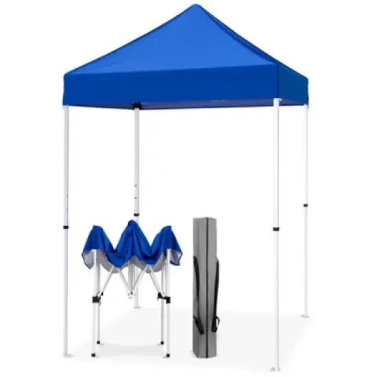 EAGLE PEAK 5x5ft Easy Setup Pop Up Canopy Folding Tent Sun Shelter UV50+ image {12}