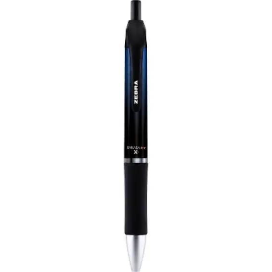 Zebra Pen Rapid Dry Ink Wide-Barrel 12/DZ Blue 45620 image {1}