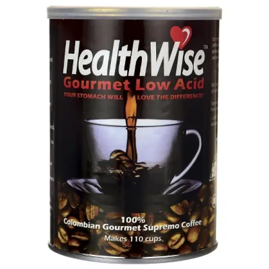 Healthwise Gourmet Coffee 100% Colombian Gourmet Supremo Coffee - Low Acid. image {2}