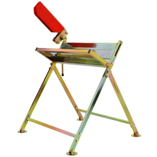 Saw Horse With Chainsaw Holder Heavy Duty Sawbuck Foldable Log Sawhorse Firewood Cutting Logs Tool Chainsaw Horse Steel Log Holder image {1}