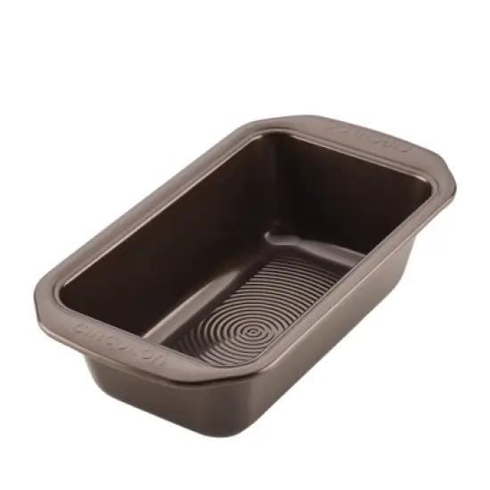 Circulon 9"x5" Loaf Pan Chocolate: Nonstick Rectangle Aluminum Baking Dish, Oven-Safe, Dishwasher-Safe image {8}