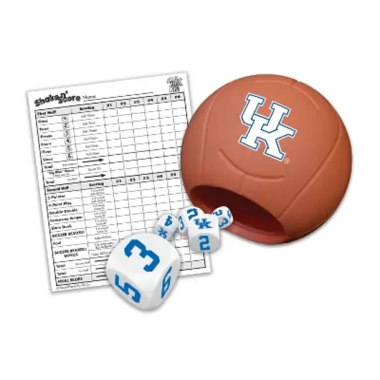 MasterPieces Officially Licensed NCAA Kentucky Wildcats Shake N' Score Dice Game for Age 6 and Up image {2}