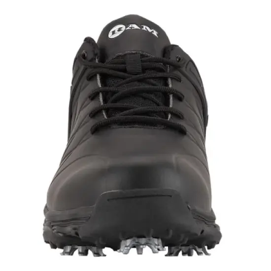 Ram Golf FX Tour Mens Waterproof Golf Shoes Black image {2}