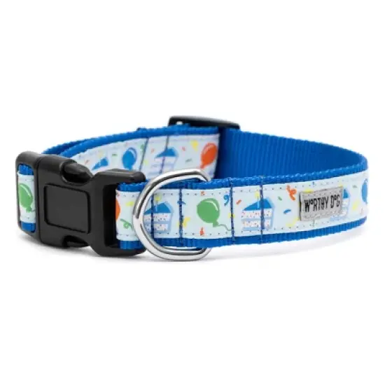 The Worthy Dog Birthday Adjustable Dog Collar image {1}