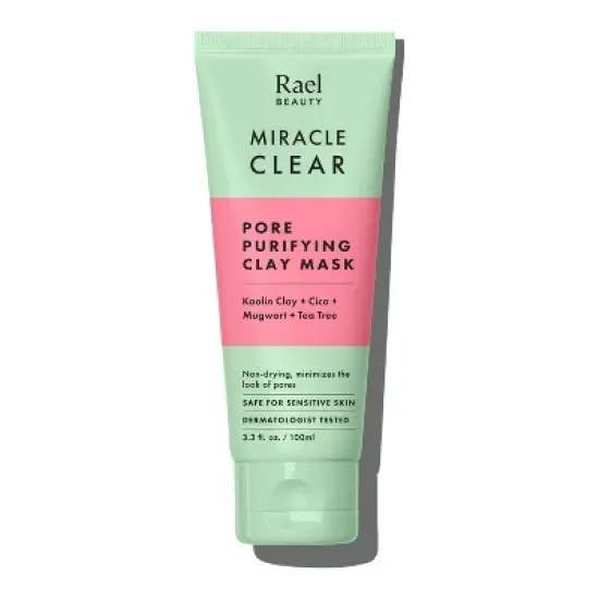 Rael Miracle Clear Pore Purifying Kaolin Clay Face Mask - 3.4 fl oz image {8}