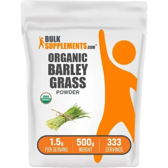 BulkSupplements Organic Barley Grass Powder image {6}